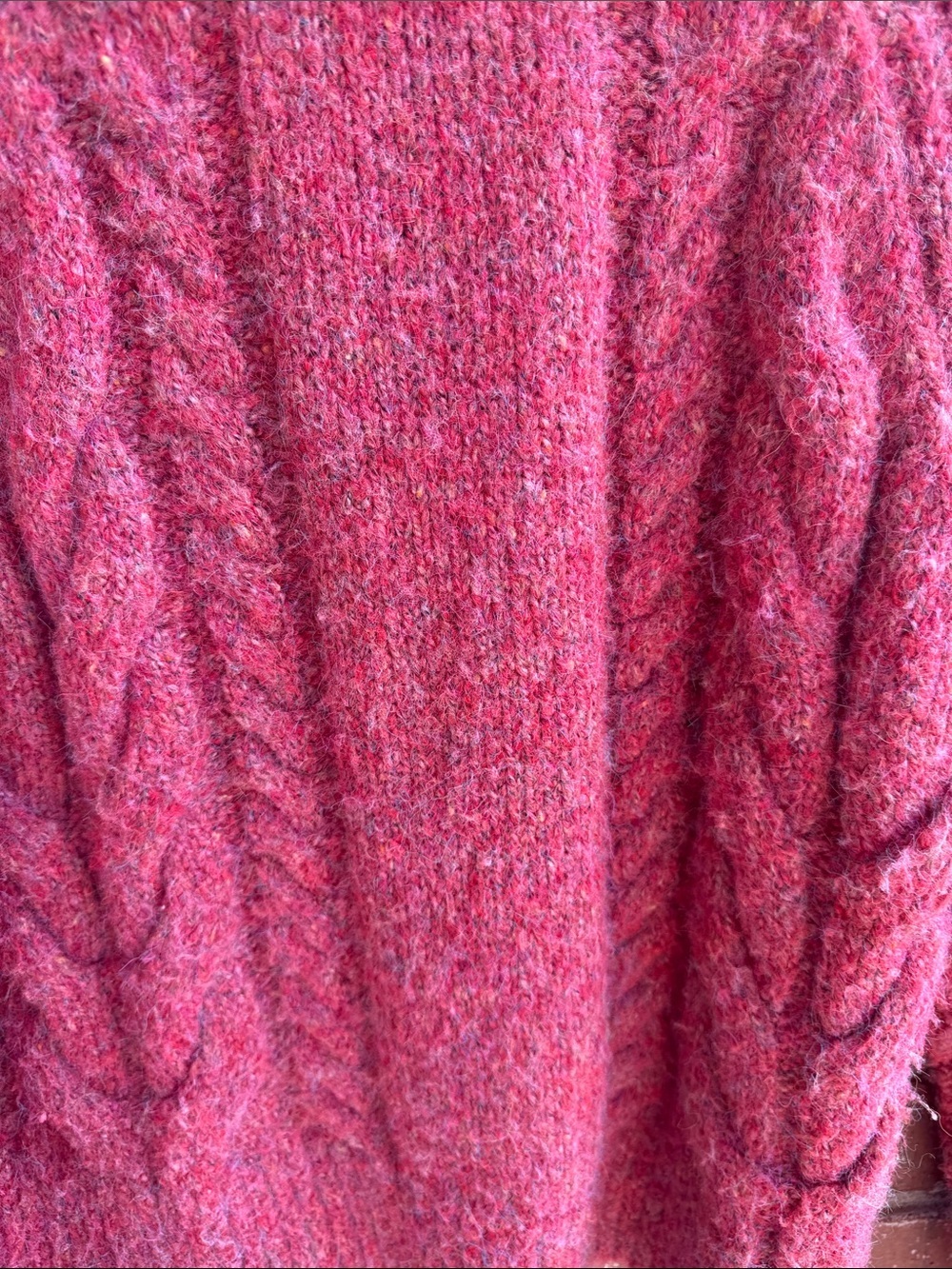 Universal Thread Rust Cable Knit Sweater - Picture 3 of 11